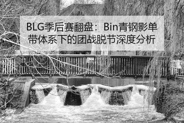 BLG季后赛翻盘：Bin青钢影单带体系下的团战脱节深度分析